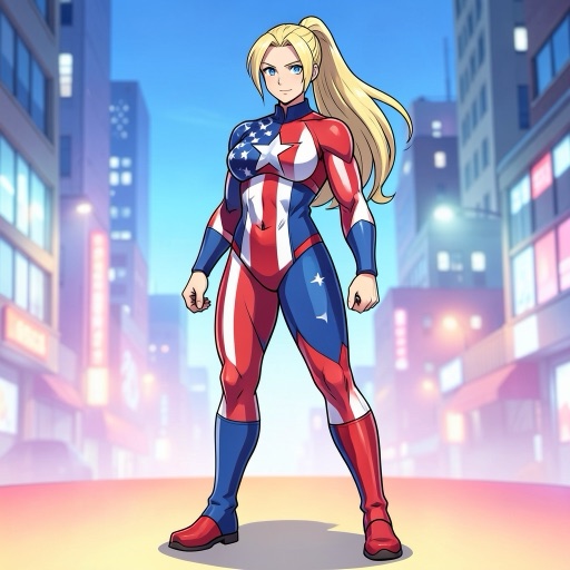 Star and Stripe (Cathleen Bate) from My Hero Academia