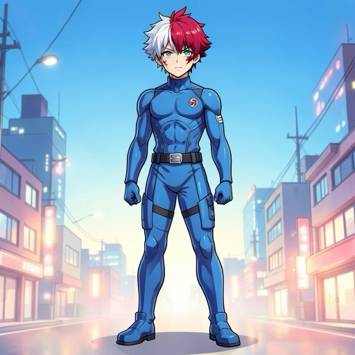 Shoto Todoroki from My Hero Academia