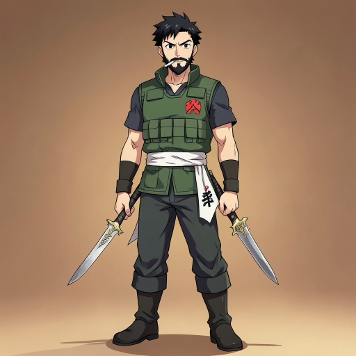 Asuma Sarutobi from Naruto
