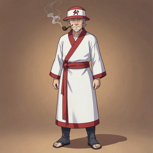 Hiruzen Sarutobi from Naruto